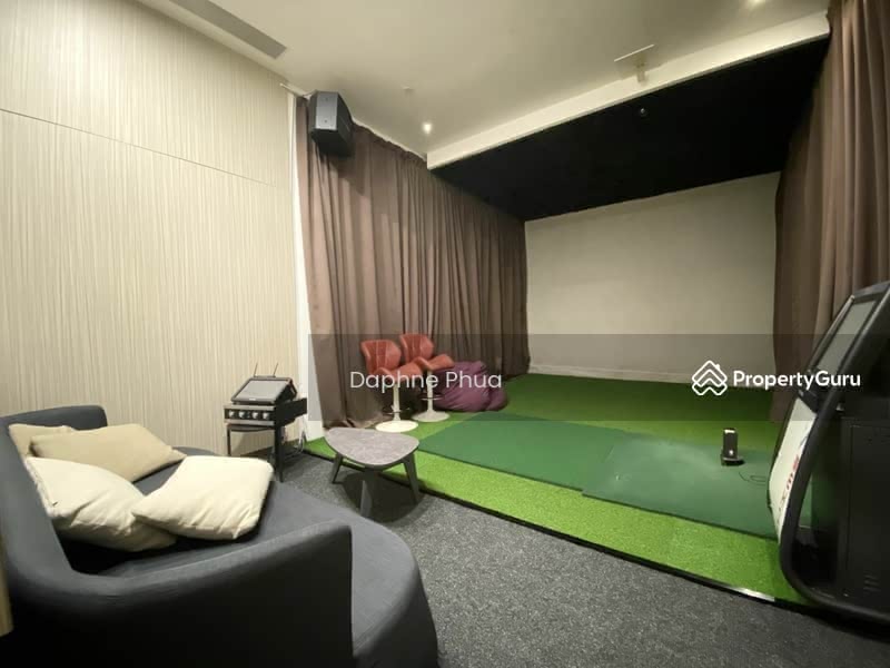 The Palette, 101 Pasir Ris Grove, 3 Bedrooms, 1,066 sqft, Condominium For Rent, by Daphne Phua, 24269340 - GOLF SIMULATOR CUM KARAOKE ROOM TO ENTERTAIN YOUR GUESTS! - PropertyGuru.com.sg