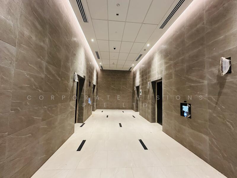 HIGH CEILING AIRCON BUSINESS Space with Office Setting, Lobby Frontage, Courtyard near MRT, Size: 3000 to 10,000 sqft. Contact: +65-96881177, 4,300 sqft, Factory / Workshop (B2) For Rent, by ADRIAN, 24275430 - CommercialGuru.com.sg