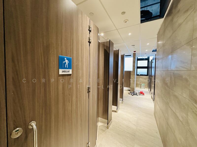 HIGH CEILING AIRCON BUSINESS Space with Office Setting, Lobby Frontage, Courtyard near MRT, Size: 3000 to 10,000 sqft. Contact: +65-96881177, 4,300 sqft, Factory / Workshop (B2) For Rent, by ADRIAN, 24275430 - CommercialGuru.com.sg