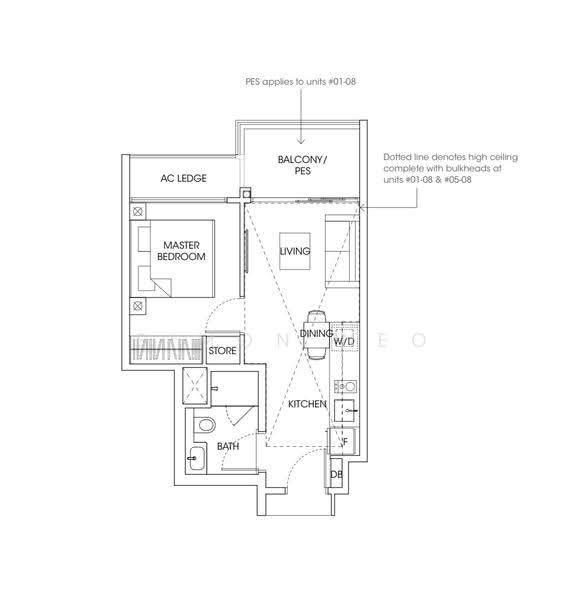 The Antares, 21 Mattar Road, Eunos / Geylang / Paya Lebar, 1 Bedroom, 452 sqft, Condominium For Rent, by Simon Neo, 24275836 - PropertyGuru.com.sg