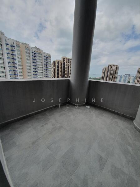 Private balcony with beautiful view