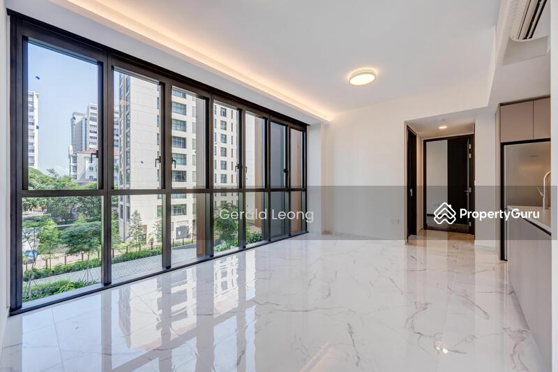 Spacious Living Room with horizontal living and dining space