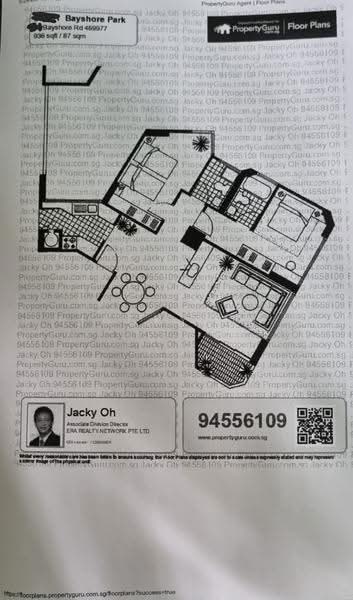 Bayshore Park, 50 Bayshore Road, Bedok / Upper East Coast, 2 Bedrooms, 936 sqft, Condominium For Rent, by Jacky Oh, 24280939 - PropertyGuru.com.sg