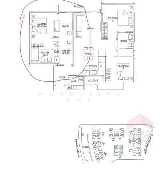 Esparina Residences, 117 Compassvale Bow, 1 Bedroom, 450 sqft, Executive Condominium For Rent, by Wendeline Goh, 24281424 - PropertyGuru.com.sg