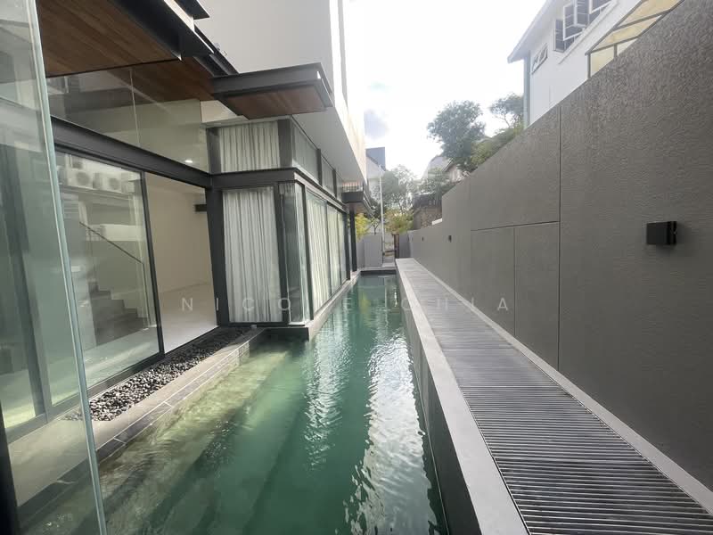For Sale - Bespoke brand new freehold Li Hwan corner terrace with lift & pool near Lor Chuan MRT