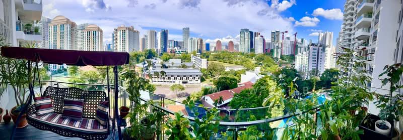 Latitude, 31 Jalan Mutiara, 3 Bedrooms, 1,615 sqft, Condominium For Rent, by Diana Seow Weibel, 24281752 - Unblocked city view from balcony  - PropertyGuru.com.sg