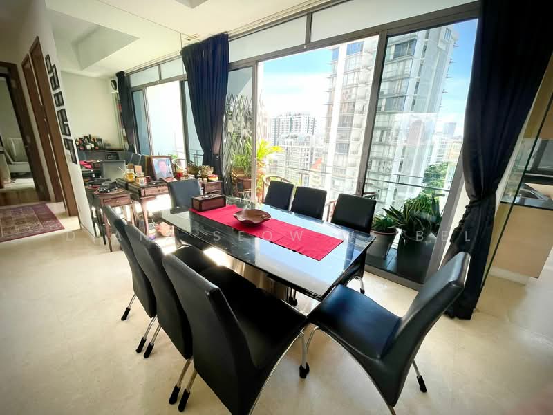 Latitude, 31 Jalan Mutiara, 3 Bedrooms, 1,615 sqft, Condominium For Rent, by Diana Seow Weibel, 24281752 - Large Dining Space - PropertyGuru.com.sg