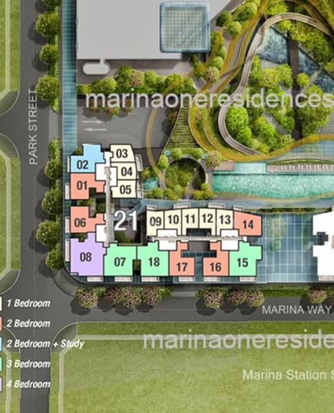 Marina One Residences, 21 Marina Way, 2 Bedrooms, 1,119 sqft, Condominium For Rent, by Jonathan Koh Chiang Liang, 24283683 - PropertyGuru.com.sg