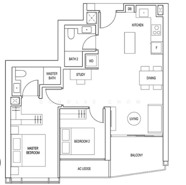 Artra, 12 Alexandra View, 2 Bedrooms, 829 sqft, Condominium For Rent, by Douglas Chow, 24286388 - PropertyGuru.com.sg