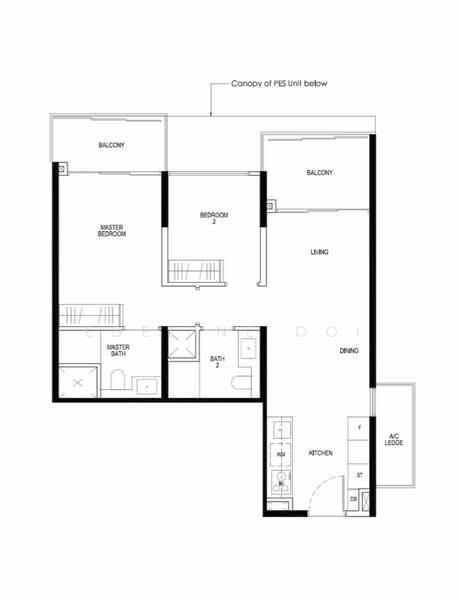 Daintree Residence, 11F Toh Tuck Road, 2 Bedrooms, 764 sqft, Apartment For Rent, by Edeline Ooi, 24287916 - PropertyGuru.com.sg