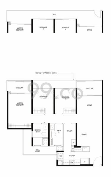 Daintree Residence, 11A Toh Tuck Road, 3 Bedrooms, 1,055 sqft, Apartment For Rent, by Vicky Chen, 24292245 - PropertyGuru.com.sg
