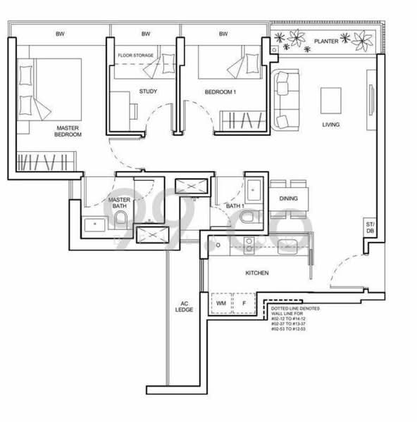 The Palette, 111 Pasir Ris Grove, 3 Bedrooms, 893 sqft, Condominium For Rent, by Bella Qu, 24293481 - PropertyGuru.com.sg