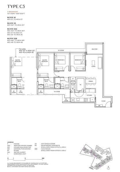 C5 - 1087sqft