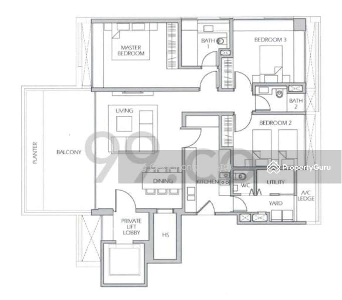 For Rent Urban Suites @ Hullet Road