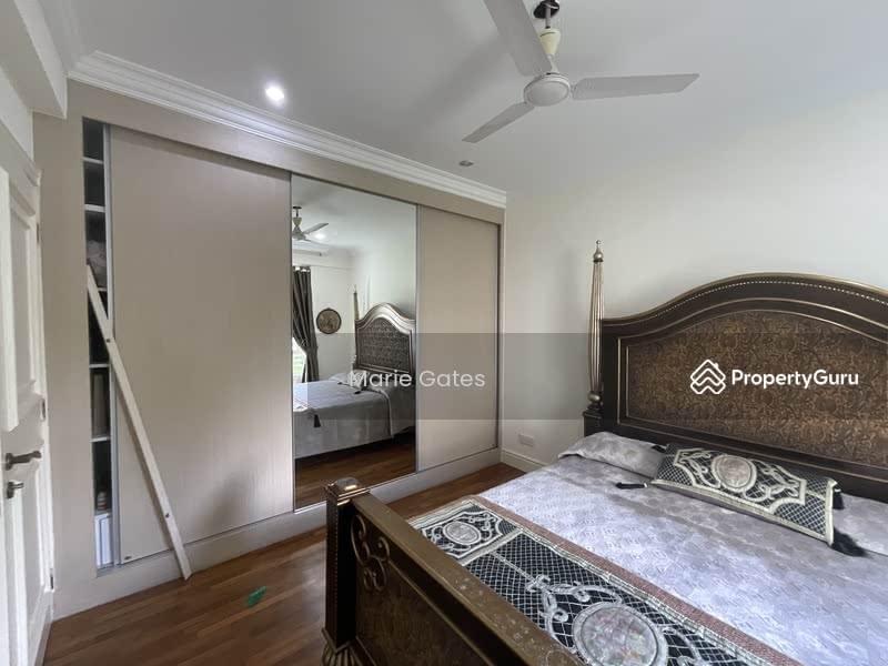 Kew Green, Kew Crescent, 4 Bedrooms, 3,079 sqft, Cluster House For Sale, by Marie Gates, 24298768 - 2nd bedroom with upgraded floors, air con, wardrobes - PropertyGuru.com.sg
