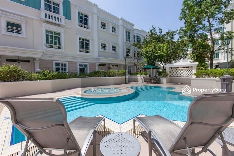 Kew Green, Kew Crescent, 4 Bedrooms, 3,079 sqft, Cluster House For Sale, by Marie Gates, 24298768 - childrens pool near unit 105 - PropertyGuru.com.sg