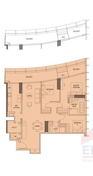 DUO Residences, 1 Fraser Street, Beach Road / Bugis / Rochor, 3 Bedrooms, 1,528 sqft, Apartment For Rent, by Patricia Lim, 24302077 - PropertyGuru.com.sg