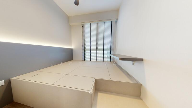 Common room with Tatami bed design concept 