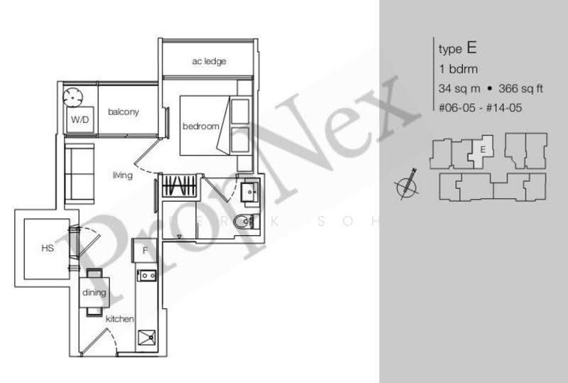 Haig 162, 162 Haig Road, East Coast / Marine Parade, 1 Bedroom, 366 sqft, Condominium For Rent, by Derek Soh, 24310633 - PropertyGuru.com.sg