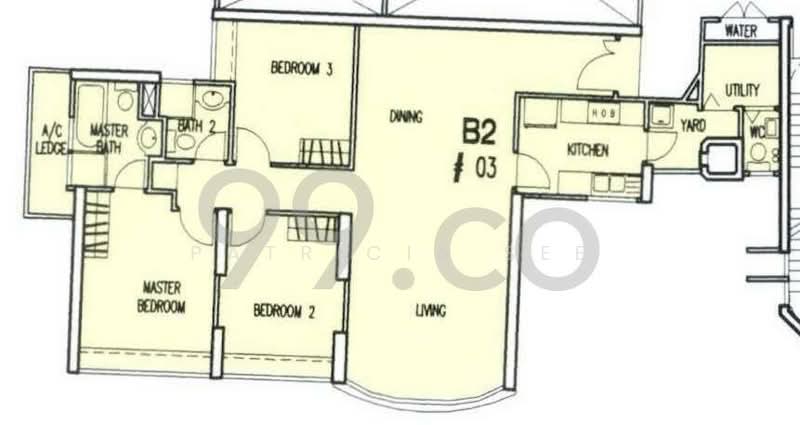 Queens, 16 Stirling Road, 3 Bedrooms, 1,194 sqft, Condominium For Rent, by Patricia See, 24311079 - PropertyGuru.com.sg