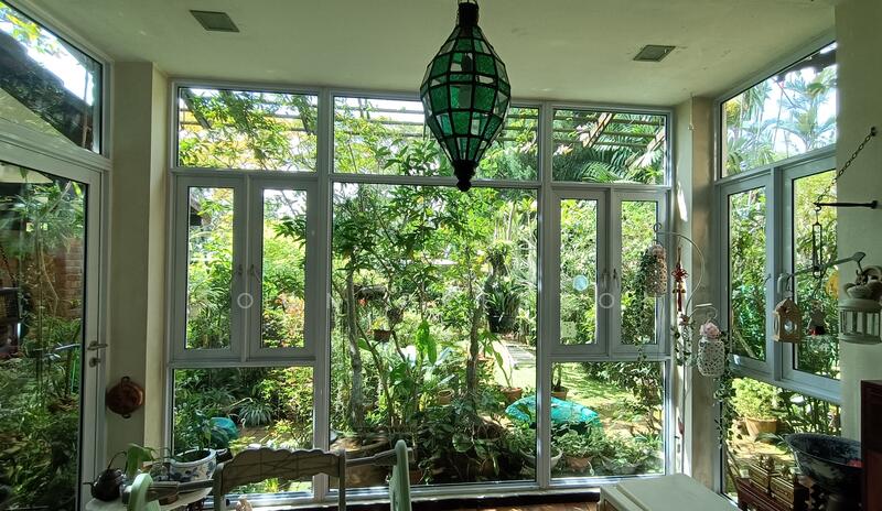 Greenery view from the living room