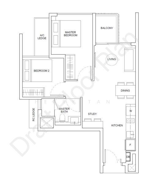 Forest Woods, 11 Lorong Liew Lian, 2 Bedrooms, 635 sqft, Condominium For Rent, by Henry Tan, 24321798 - PropertyGuru.com.sg