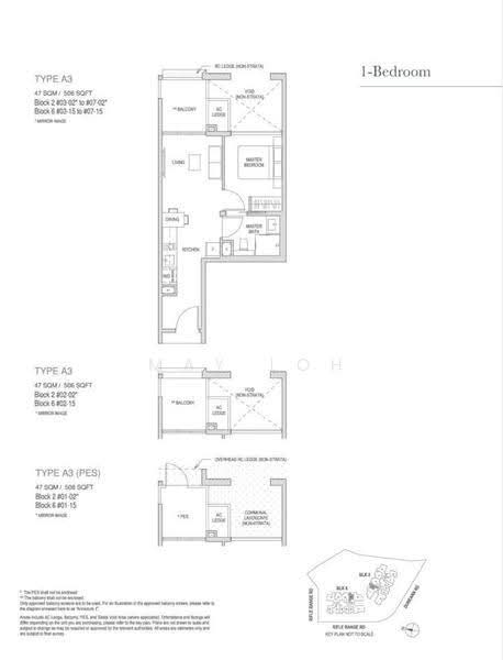 Mayfair Modern, 2 Rifle Range Road, Clementi Park / Upper Bukit Timah, 1 Bedroom, 506 sqft, Condominium For Rent, by May Loh, 24322293 - PropertyGuru.com.sg