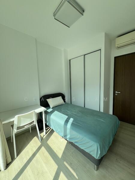 Common bedroom 1 Super Single Bed, mattress and pillow