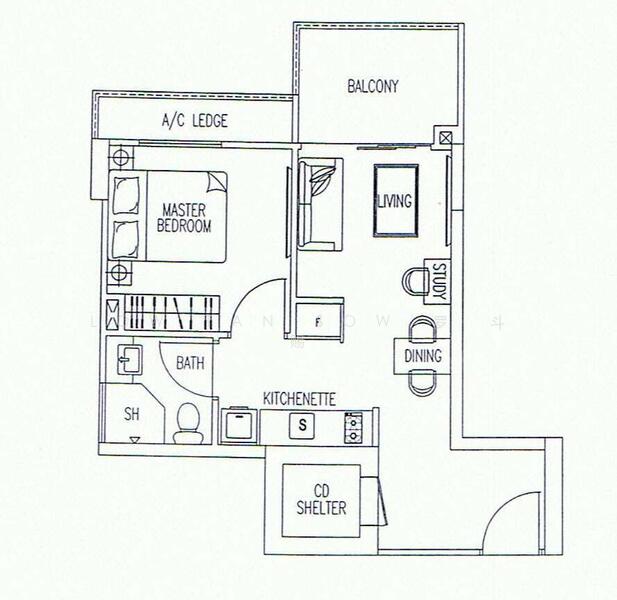Parc Imperial, Pasir Panjang Road, 1 Bedroom, 495 sqft, Apartment For Rent, by Low Tan Sow 罗 斗 赐, 24322720 - PropertyGuru.com.sg