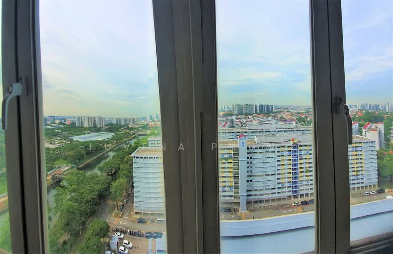 Riveredge, 21 Sampan Place, 3 Bedrooms, 1,335 sqft, Condominium For Rent, by Juvena Phung, 24326780 - View from Room 3 - PropertyGuru.com.sg