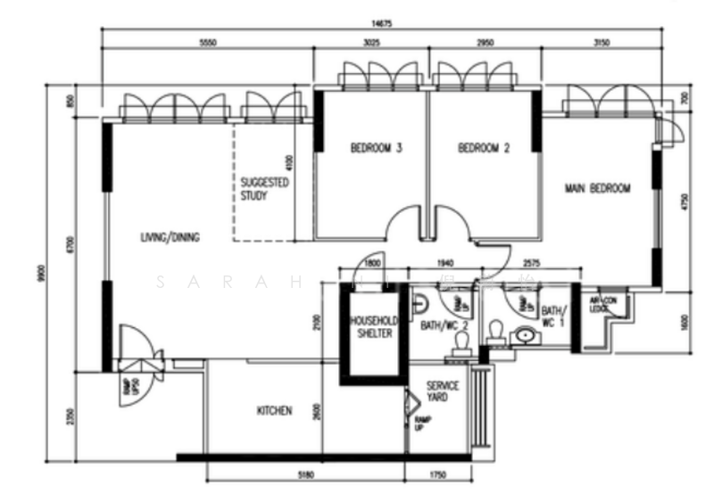 662C Edgedale Plains, 662C Edgedale Plains, 3 Bedrooms, 1,206 sqft, HDB Flat For Rent, by Sarah Ni, 24327506 - PropertyGuru.com.sg
