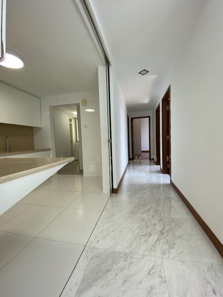 Corridor leading to rooms - privacy 