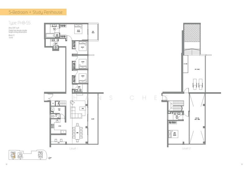 Sennett Residence, 31 Pheng Geck Avenue, 5 Bedrooms, 3,391 sqft, Condominium For Sale, by Hans Chee, 24328120 - PropertyGuru.com.sg