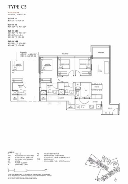 Terra Hill, 18 Yew Siang Road, 3 Bedrooms, 1,087 sqft, Condominium For Sale, by Judy Gao 高旭梅., 24331131 - PropertyGuru.com.sg