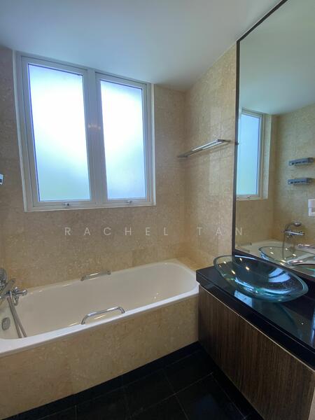 Bathroom with windows