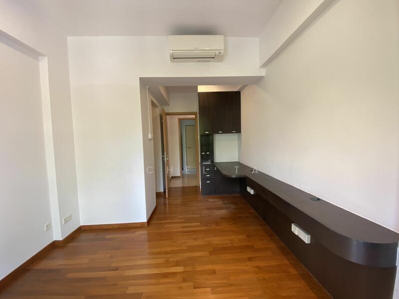 Study desk in room