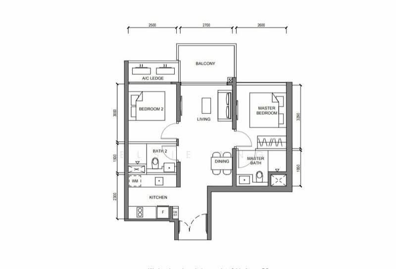 Stirling Residences, 21 Stirling Road, 2 Bedrooms, 678 sqft, Condominium For Rent, by Elsie Ang, 24341664 - PropertyGuru.com.sg