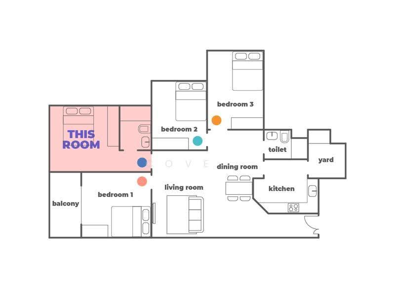 Orchid Park Condominium, 83 Yishun Street 81, Sembawang / Yishun, Room Rental, 172 sqft, Condominium For Rent, by Cove, 24346050 - PropertyGuru.com.sg