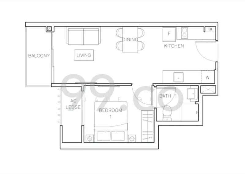 Rezi 24, 39 Lorong 24 Geylang, 1 Bedroom, 452 sqft, Apartment For Rent, by Jade Gu, 24346766 - PropertyGuru.com.sg