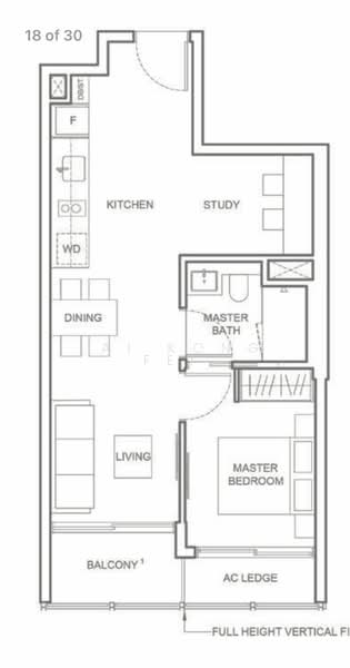 1953, 1 Tessensohn Road, 1 Bedroom, 570 sqft, Condominium For Rent, by Lai Kong Fei, 24347104 - PropertyGuru.com.sg