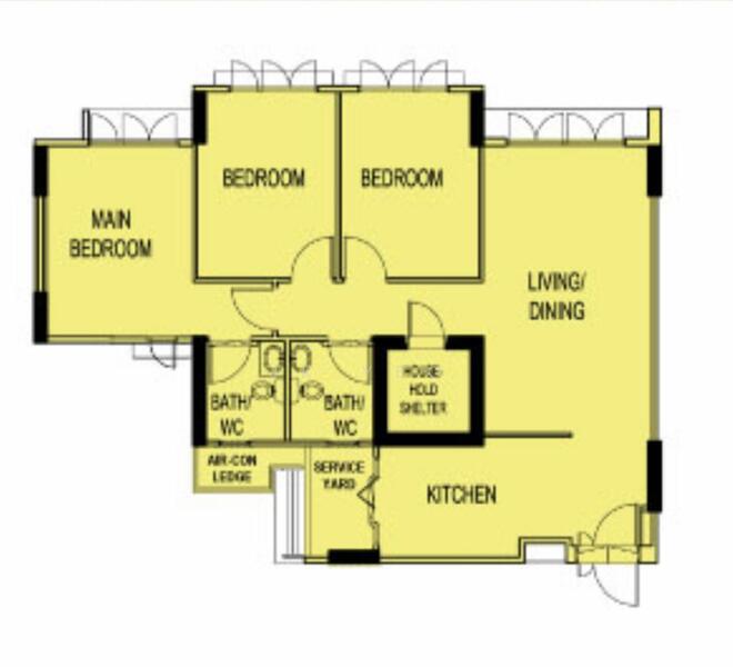 For Rent 162A Punggol Central