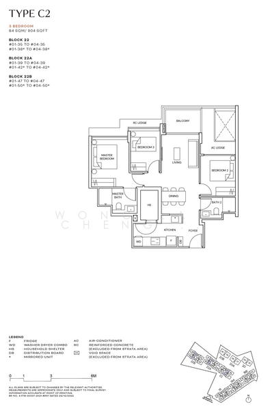 Terra Hill, 22 Yew Siang Road, 3 Bedrooms, 969 sqft, Condominium For Sale, by Wong Lay Cheng (黄丽清), 24362170 - PropertyGuru.com.sg