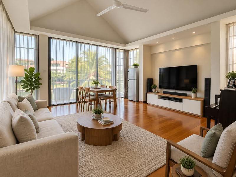 Sentosa Cove, Cove Way, Harbourfront / Telok Blangah, 7 Bedrooms, 9,680 sqft, Detached House For Sale, by CHEN ., 24363949 - Living Room - PropertyGuru.com.sg