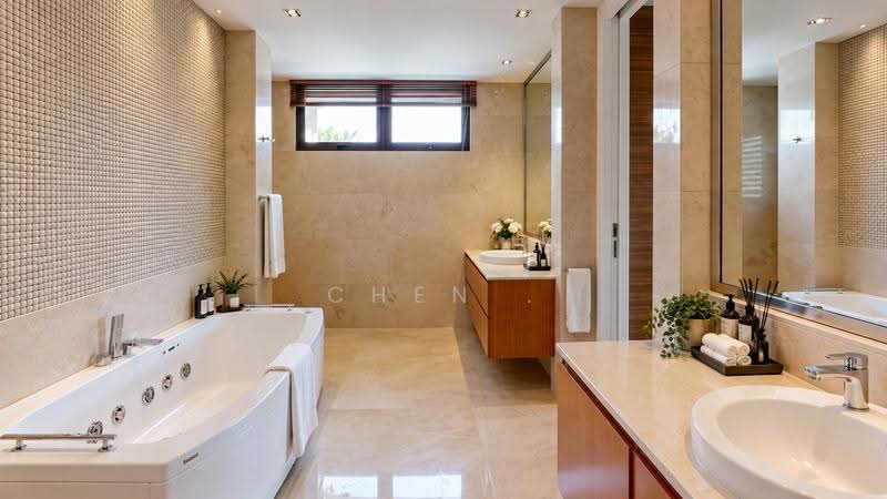 Sentosa Cove, Cove Way, Harbourfront / Telok Blangah, 7 Bedrooms, 9,680 sqft, Detached House For Sale, by CHEN ., 24363949 - Bathroom - PropertyGuru.com.sg