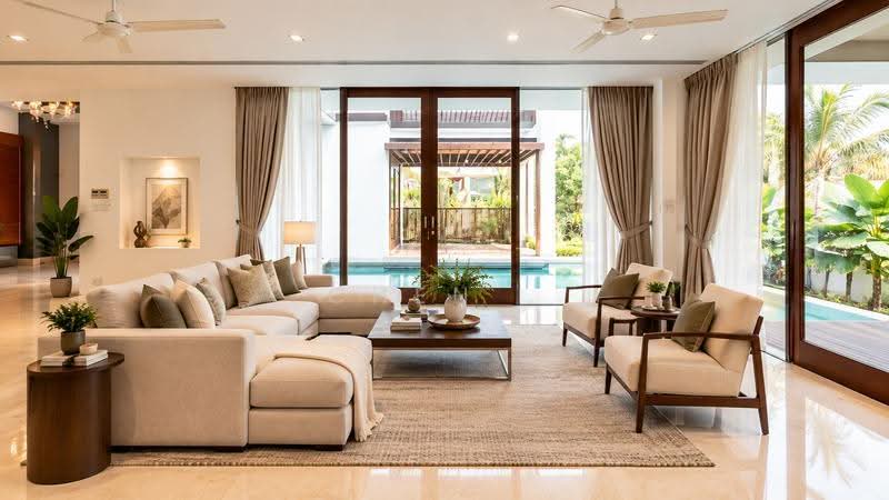 Sentosa Cove, Cove Way, Harbourfront / Telok Blangah, 7 Bedrooms, 9,480 sqft, Detached House For Sale, by CHEN ., 24363956 - Living Room - PropertyGuru.com.sg