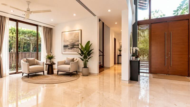 Sentosa Cove, Cove Way, Harbourfront / Telok Blangah, 7 Bedrooms, 9,480 sqft, Detached House For Sale, by CHEN ., 24363956 - Living Room - PropertyGuru.com.sg