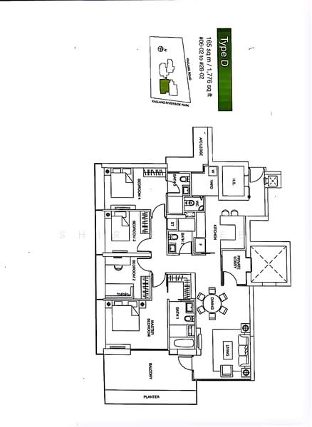 The Riverine By The Park, 398 Kallang Road, Balestier / Toa Payoh, 4 Bedrooms, 1,775 sqft, Apartment For Rent, by Shirley Lee, 24365018 - PropertyGuru.com.sg