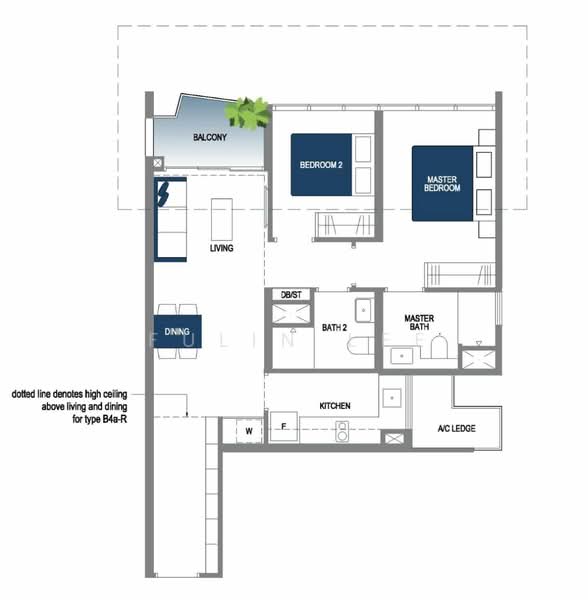 Lake Grande, 10 Jurong Lake Link, 2 Bedrooms, 775 sqft, Condominium For Rent, by Fulin Lee, 24365423 - PropertyGuru.com.sg