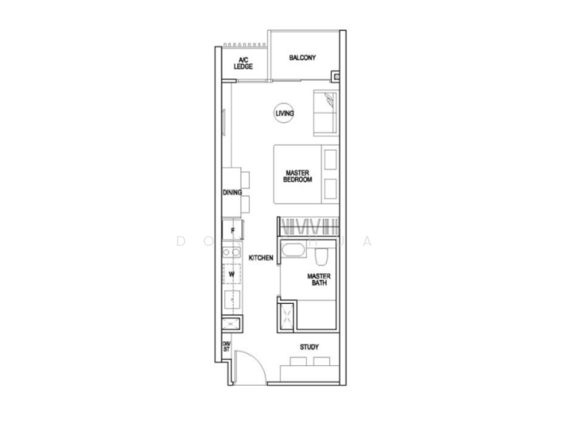 The Poiz Residences, 12 Meyappa Chettiar Road, 1 Bedroom, 420 sqft, Condominium For Rent, by Don Chua, 24366804 - PropertyGuru.com.sg
