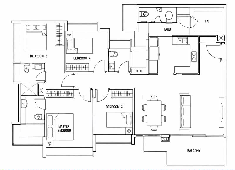 The Infiniti, 39F West Coast Park, 4 Bedrooms, 1,500 sqft, Condominium For Sale, by Keith Lim, 24370811 - PropertyGuru.com.sg